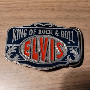 Official number Elvis belt buckle